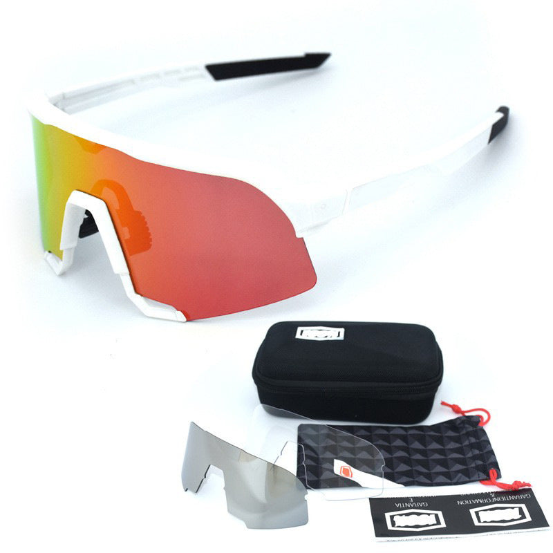 Polarisierte Radfahrerbrille UV400 Outdoor-Sport-Sonnenbrille