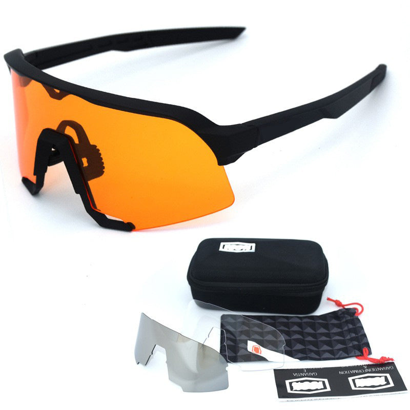 Polarisierte Radfahrerbrille UV400 Outdoor-Sport-Sonnenbrille