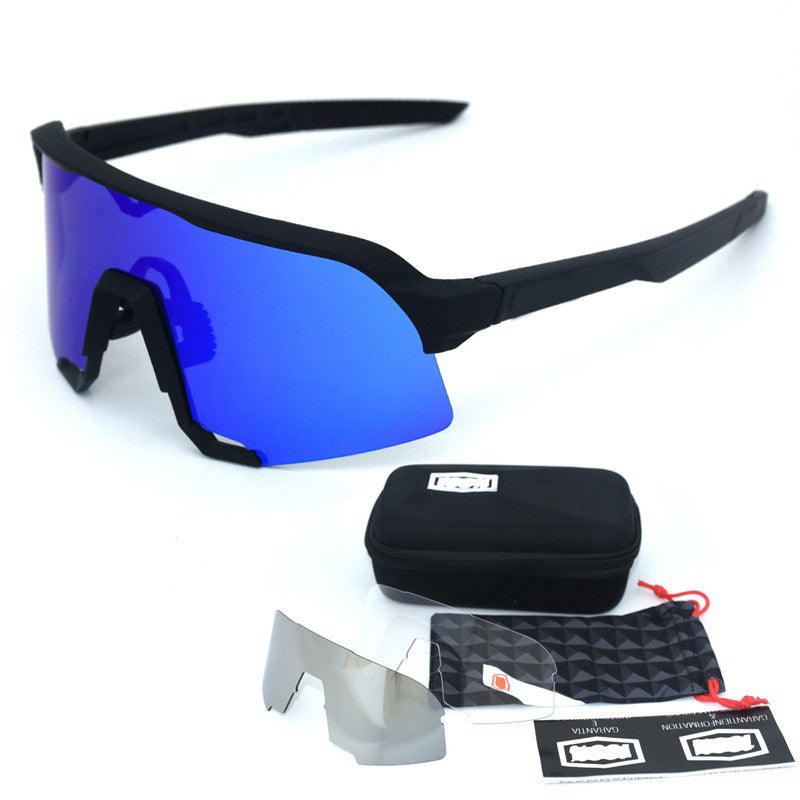 Polarisierte Radfahrerbrille UV400 Outdoor-Sport-Sonnenbrille