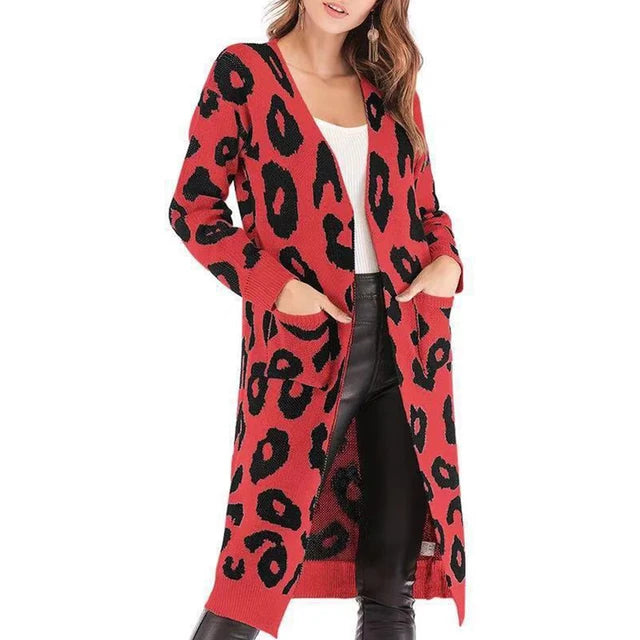 Leopard Long Sleeve Cardigan