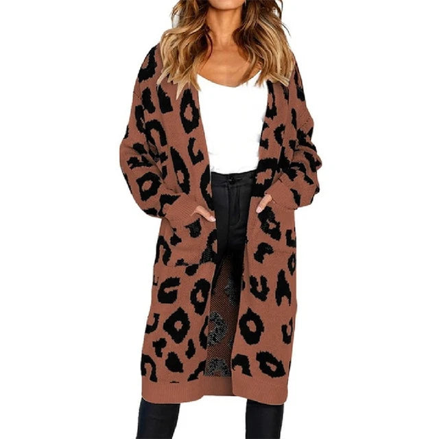 Leopard Long Sleeve Cardigan