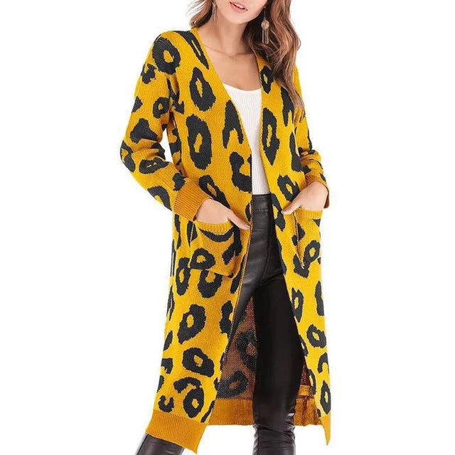 Leopard Long Sleeve Cardigan