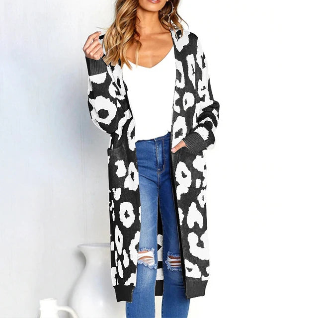 Leopard Long Sleeve Cardigan
