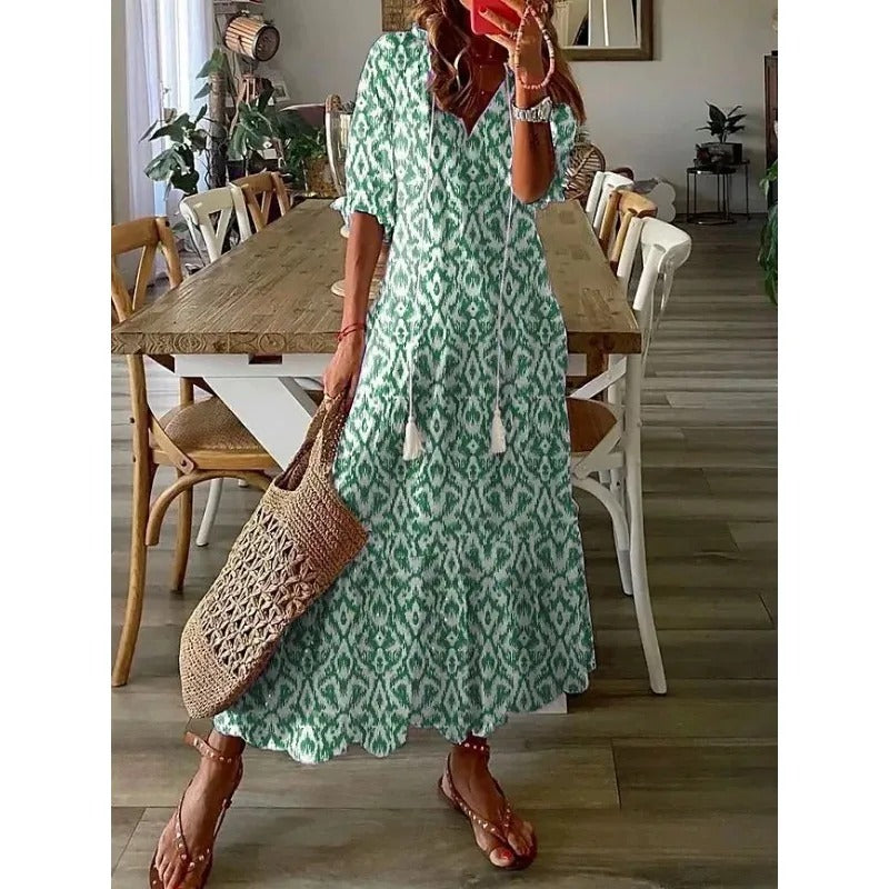 Floral maxi dress