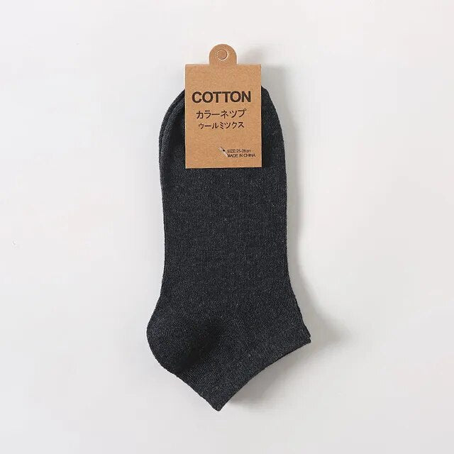 Low cotton socks