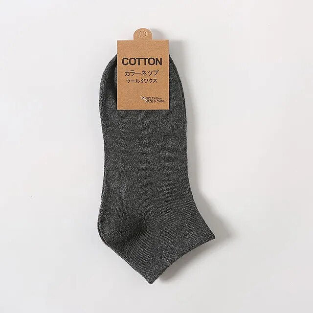 Low cotton socks