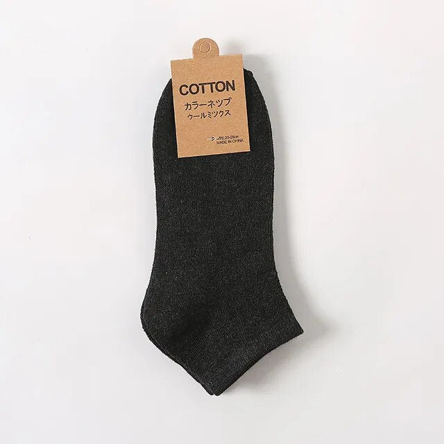 Low cotton socks