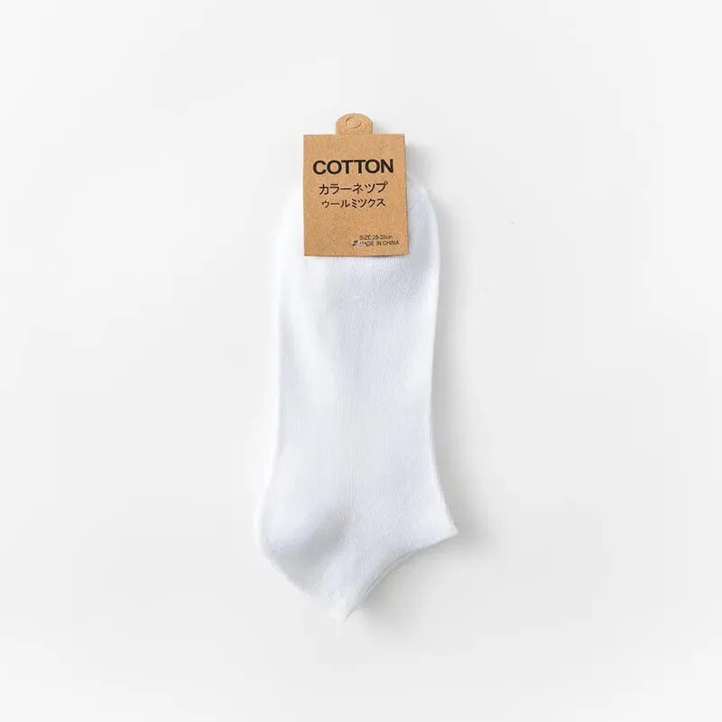 Low cotton socks
