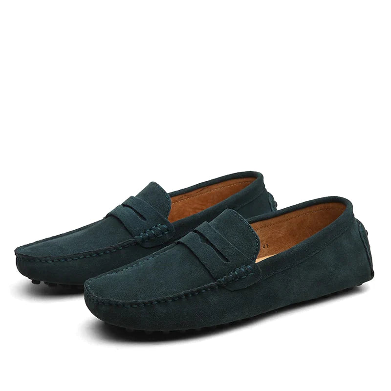 TOM OUTLET - Loafers aus Wildleder im italienischen Stil