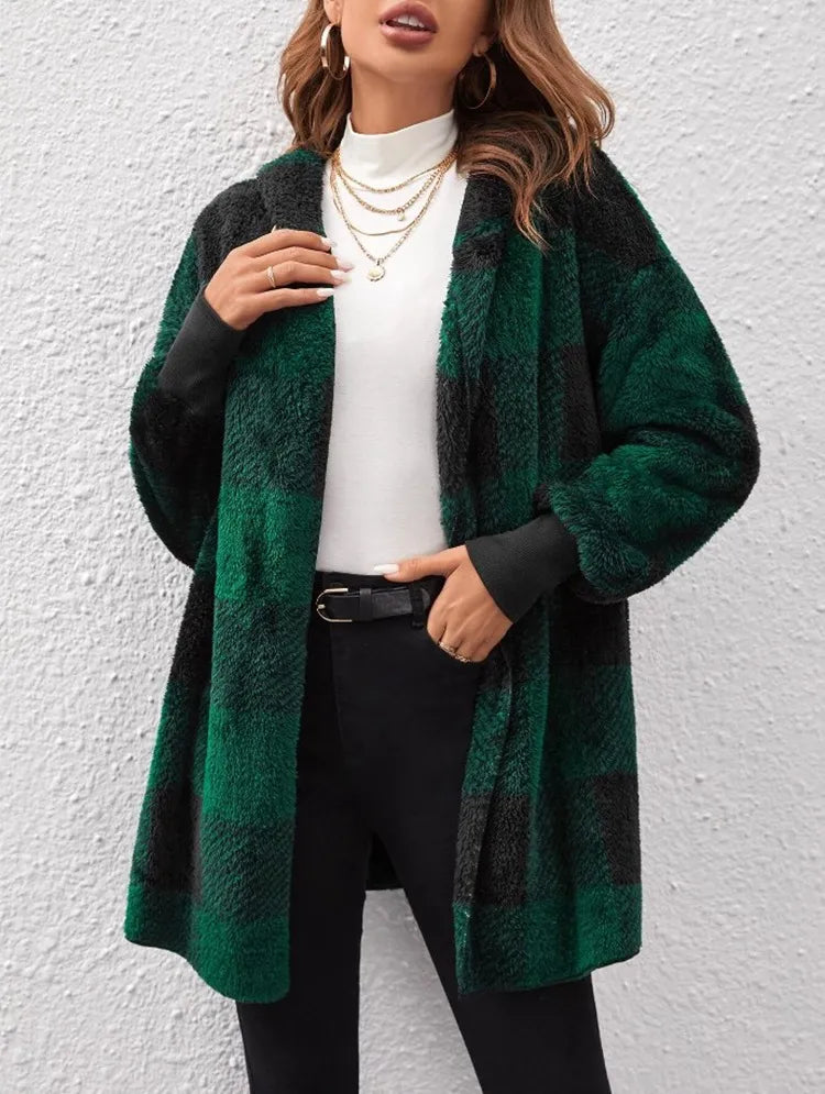 Ralph Mattew Casual Checked Cardigan