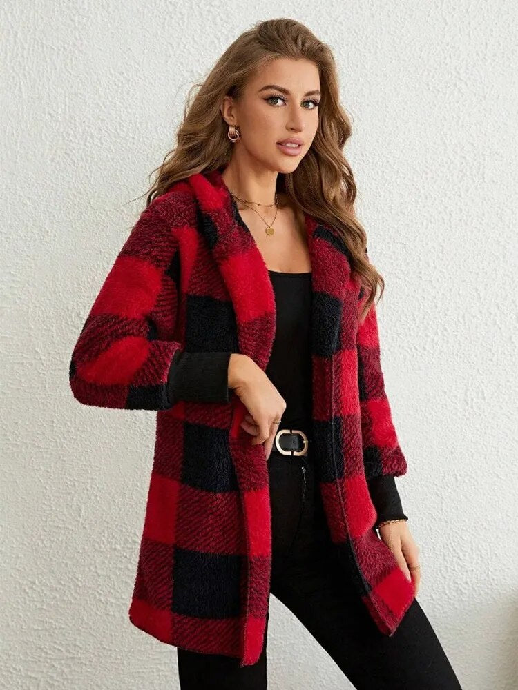 Ralph Mattew Casual Checked Cardigan