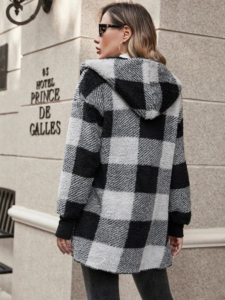 Ralph Mattew Casual Checked Cardigan