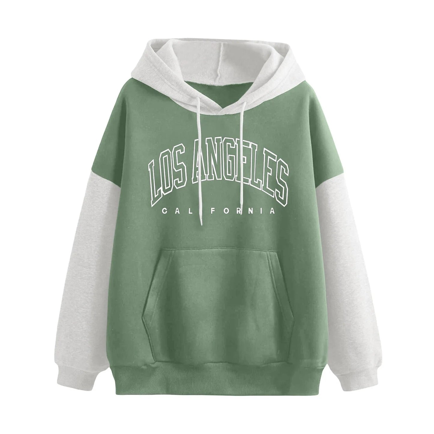 Damen Brief Sweatshirt mit langen Ärmeln Hoodie