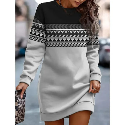 Aztec Sweater Dress