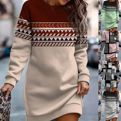 Aztec Sweater Dress