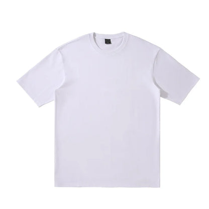 Cotton T-shirt with short, loose sleeves