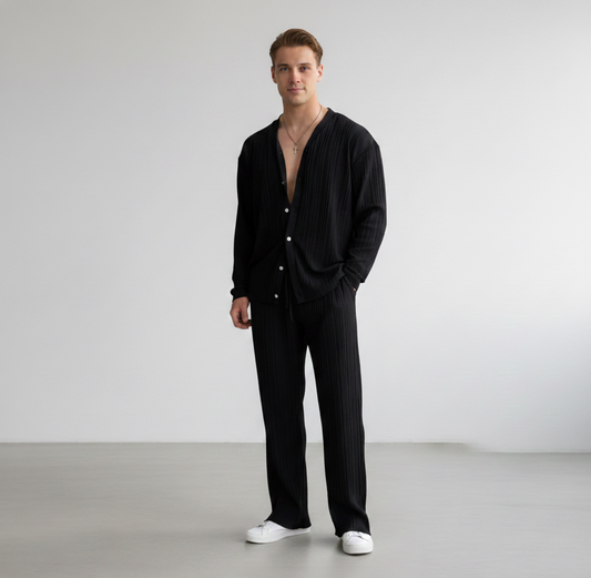 Ralph Mattew – Herren Button-Down Hemd & Hose Set