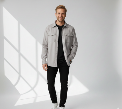 Ralph Mattew Overshirt – Men's Cotton Jacket