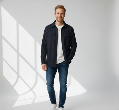 Ralph Mattew Overshirt – Men's Cotton Jacket