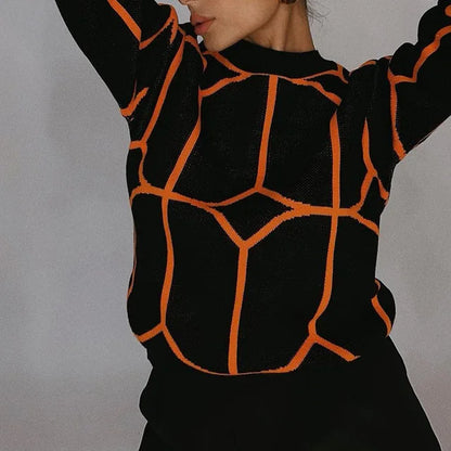 Bold Geometric Sweatshirt