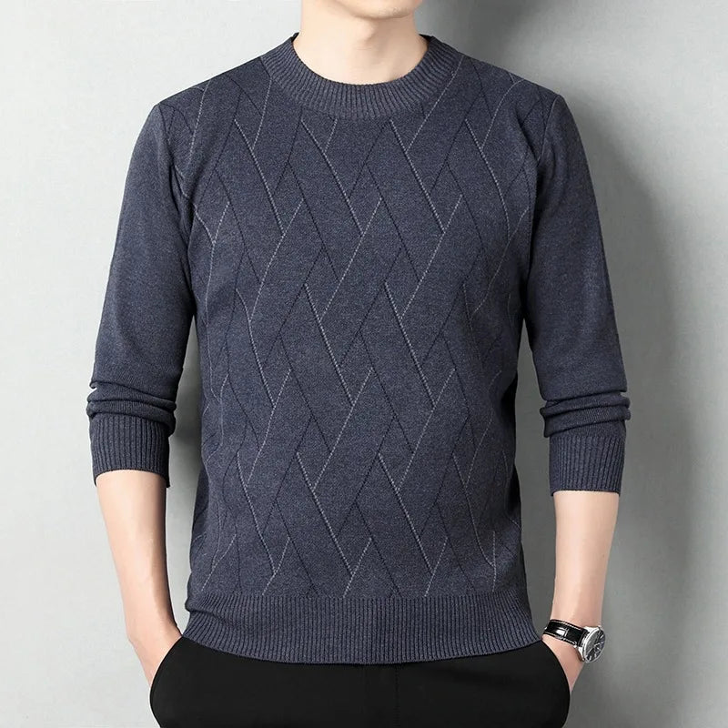 Jacquard-Pullover