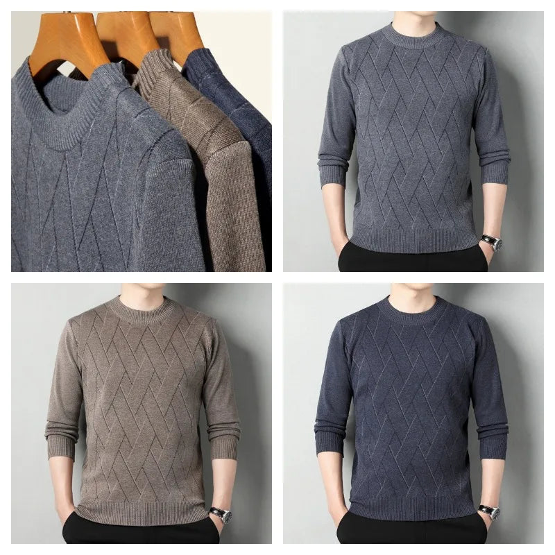 Jacquard-Pullover