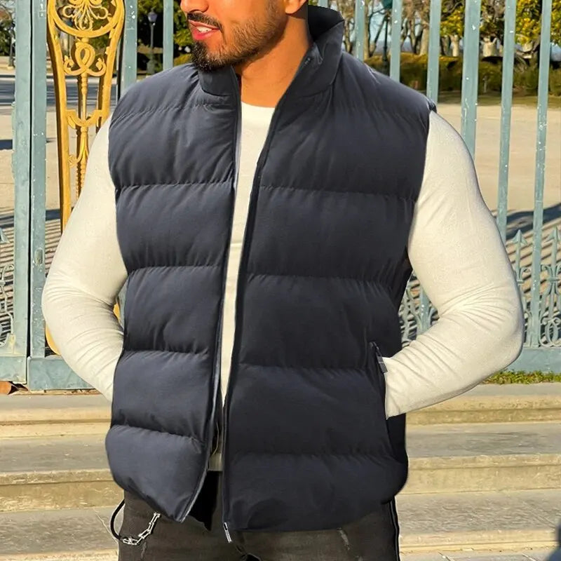 Warm padded gilet