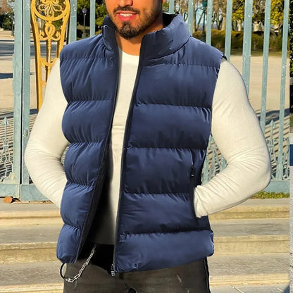 Warm padded gilet