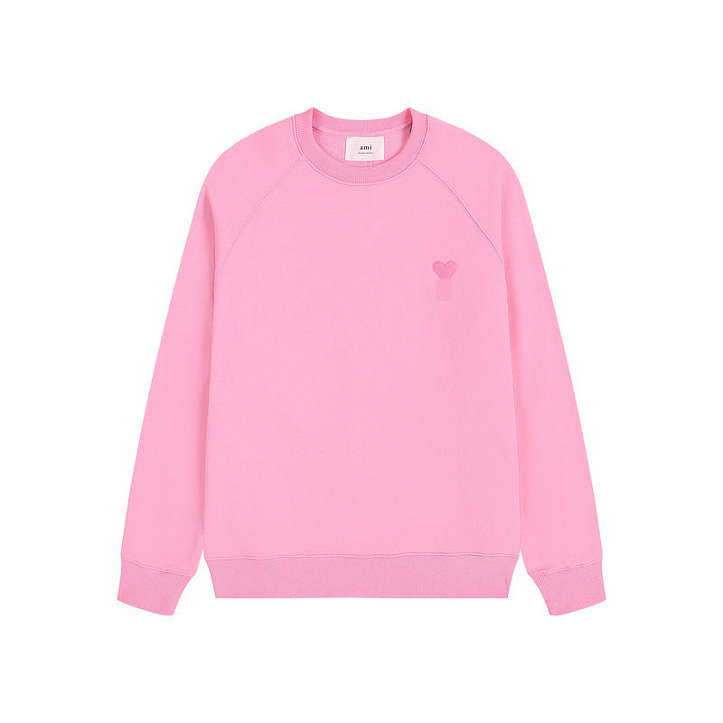 Pastellfarbenes Sweatshirt mit Rundhalsausschnitt – Schlichter Unisex Pullover für den Herbst