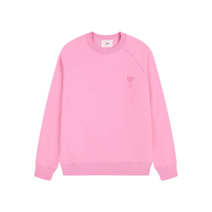 Pastellfarbenes Sweatshirt mit Rundhalsausschnitt – Schlichter Unisex Pullover für den Herbst