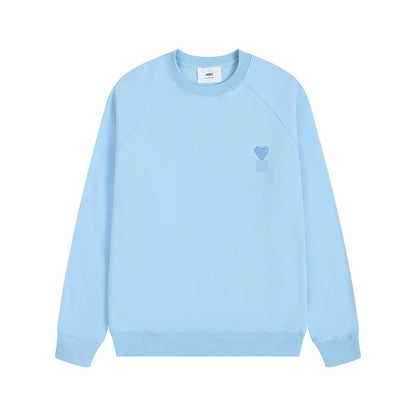 Pastellfarbenes Sweatshirt mit Rundhalsausschnitt – Schlichter Unisex Pullover für den Herbst
