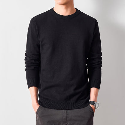 Ralph Mattew Rundhalspullover – Herren Strickpullover