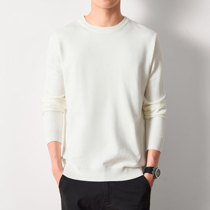 Ralph Mattew Rundhalspullover – Herren Strickpullover