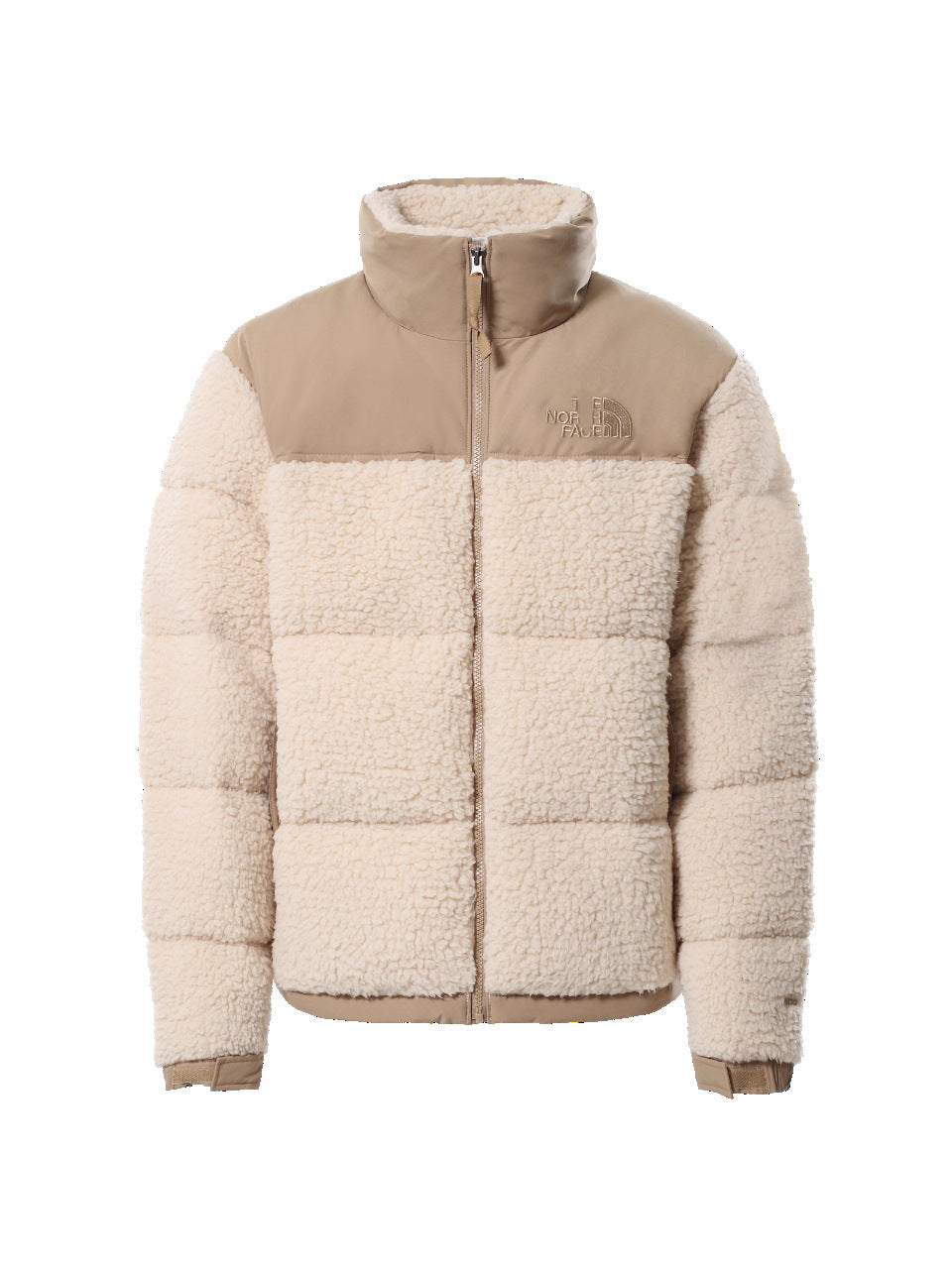 Herren-Fleecejacke aus dickem Lammfell – Warmer Stehkragenmantel