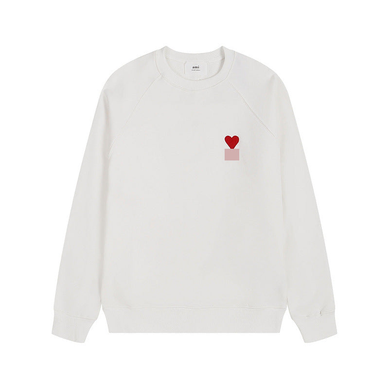Pastellfarbenes Sweatshirt mit Rundhalsausschnitt – Schlichter Unisex Pullover für den Herbst