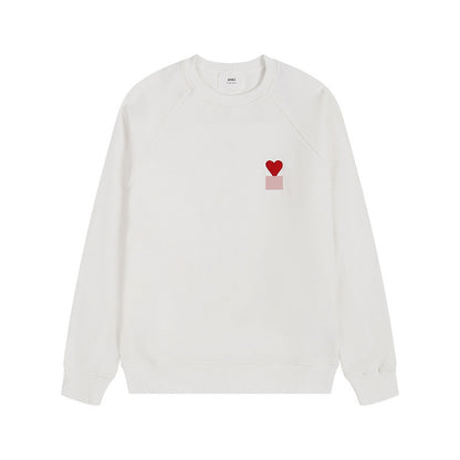 Pastellfarbenes Sweatshirt mit Rundhalsausschnitt – Schlichter Unisex Pullover für den Herbst