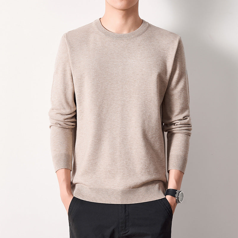 Ralph Mattew Rundhalspullover – Herren Strickpullover