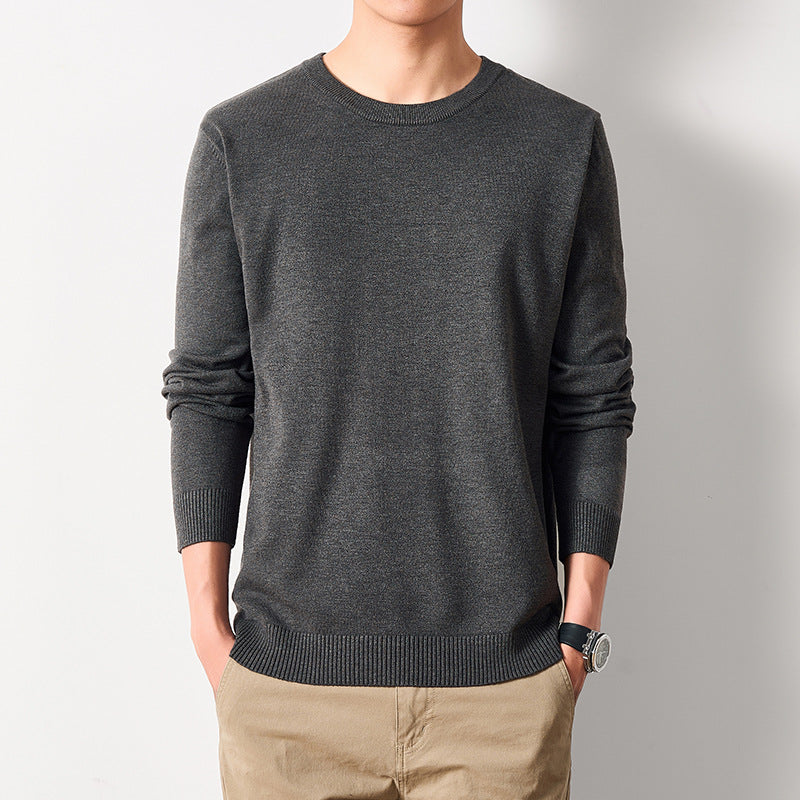 Ralph Mattew Rundhalspullover – Herren Strickpullover