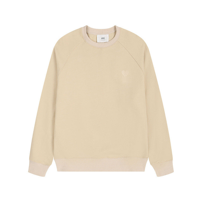 Pastellfarbenes Sweatshirt mit Rundhalsausschnitt – Schlichter Unisex Pullover für den Herbst