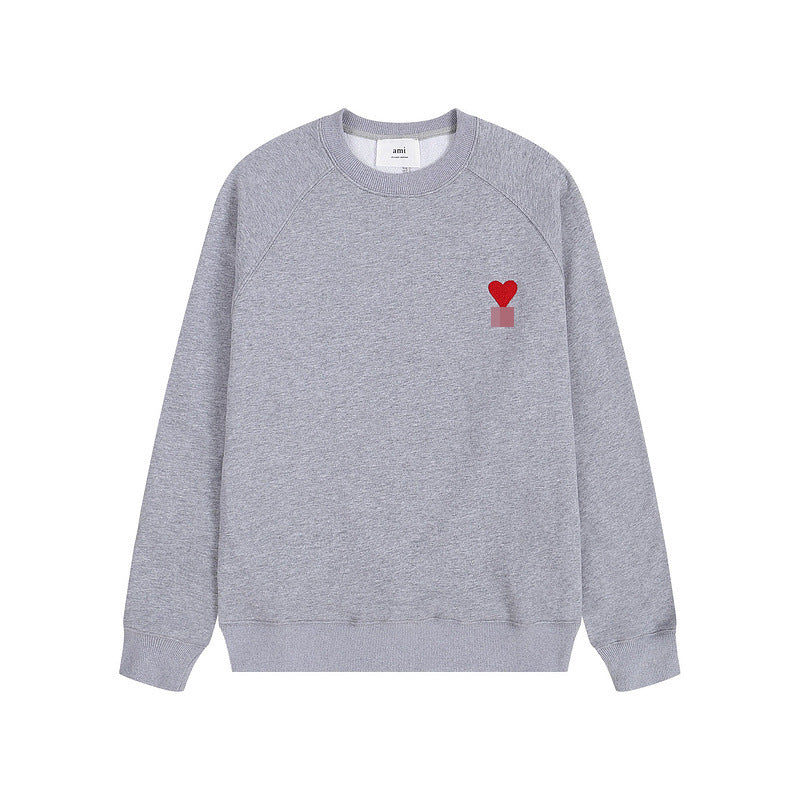 Pastellfarbenes Sweatshirt mit Rundhalsausschnitt – Schlichter Unisex Pullover für den Herbst