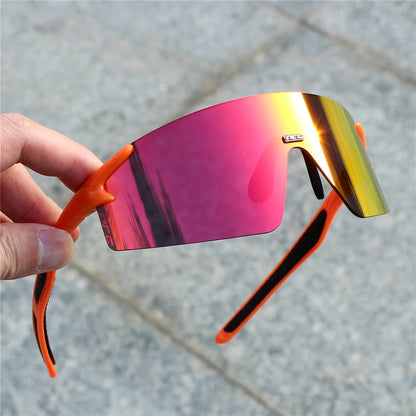 Radfahren Sonnenbrille 1lens UV400 Brillen für Männer Frauen