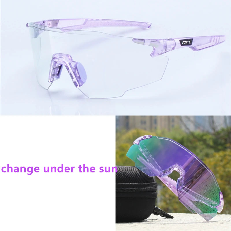 Radfahren Sonnenbrille 1lens UV400 Brillen für Männer Frauen