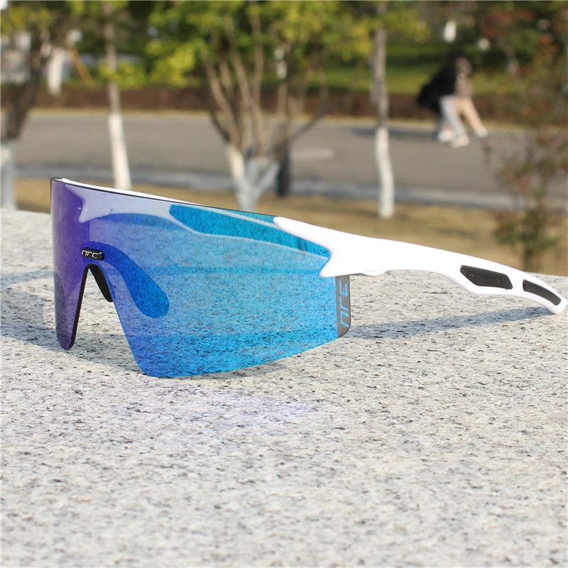 Radfahren Sonnenbrille 1lens UV400 Brillen für Männer Frauen