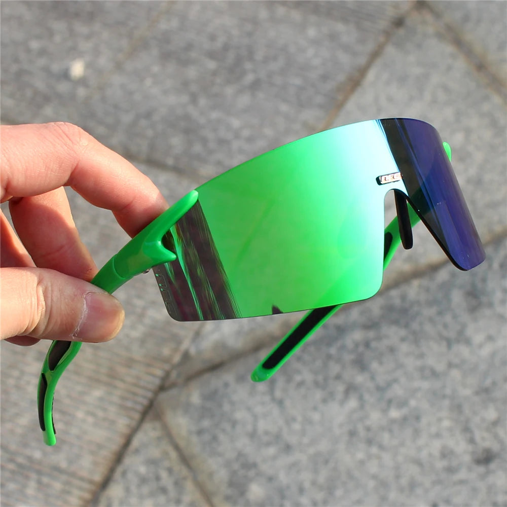 Radfahren Sonnenbrille 1lens UV400 Brillen für Männer Frauen