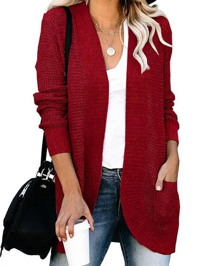 Curved cardigan 