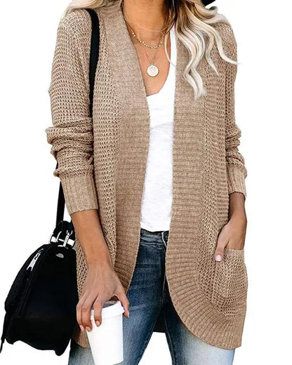 Curved cardigan 