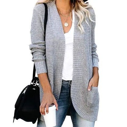 Curved cardigan 