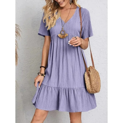 Swing layered dress