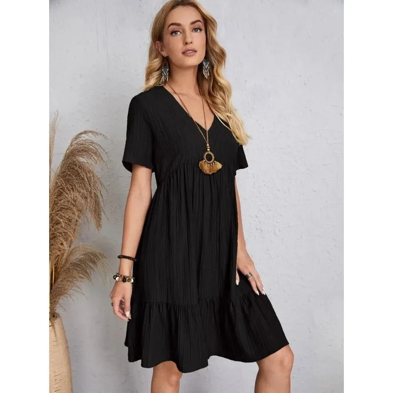 Swing layered dress