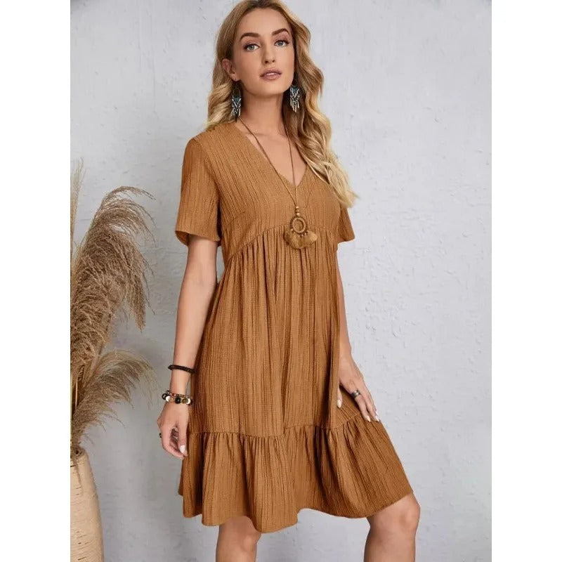 Swing layered dress